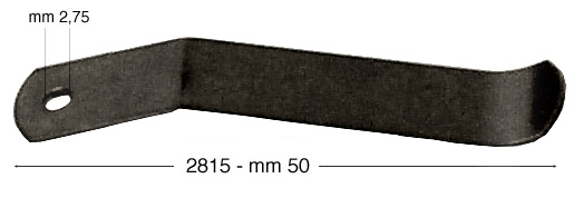 Molle per telaio in acciaio oleato mm 50 - conf. 500