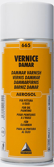 Vernice finale spray Damar lucida Maimeri - ml 400