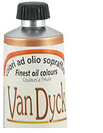 Colori olio Van Dyck 20 ml - 30 Cinabro Rosso Scuro